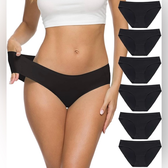 ALTHEANRAY Women’s Seamless Hipster Underwear No Show Panties Multi-Pack - NWT - Picture 1 of 8